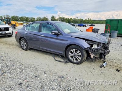 Czwarte zdjęcie samochodu z boku: 2014 HONDA ACCORD LX VIN:1HGCR2F3XEA083147 - miniatura