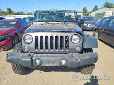 Piąte zdjęcie samochodu w środku: 2018 JEEP WRANGLER UNLIMITED SPORT VIN:1C4BJWDG3JL882412 - miniatura