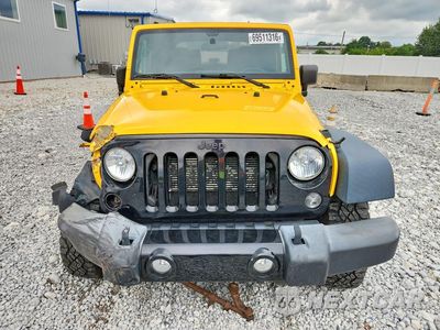 Piąte zdjęcie samochodu w środku: 2015 JEEP WRANGLER SPORT VIN:1C4AJWAG0FL720969 - miniatura