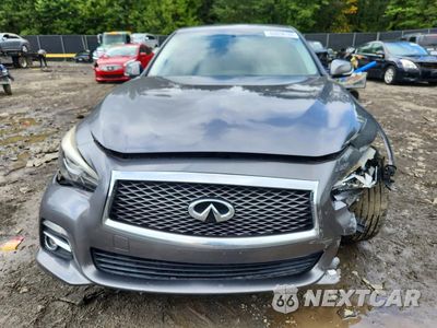Piąte zdjęcie samochodu w środku: 2015 INFINITI Q50 PREMIUM VIN:JN1BV7AR4FM413706 - miniatura