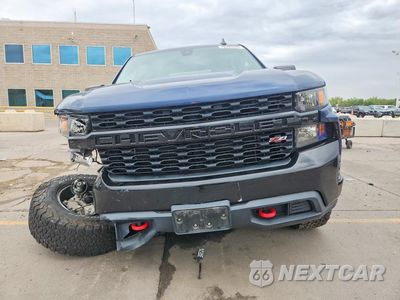Piąte zdjęcie samochodu w środku: 2021 CHEVROLET SILVERADO K1500 TRAIL BOSS CUSTOM VIN:1GCPYCEF5MZ283003 - miniatura