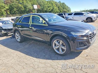 Czwarte zdjęcie samochodu z boku: 2023 AUDI Q8 PREMIUM VIN:WA1AVBF14PD020296 - miniatura