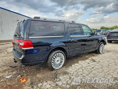 Trzecie zdjęcie samochodu z tyłu: 2017 LINCOLN NAVIGATOR L RESERVE VIN:5LMJJ3LT7HEL11182 - miniatura