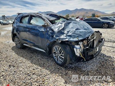 Czwarte zdjęcie samochodu z boku: 2019 HYUNDAI TUCSON SEL VIN:KM8J3CAL2KU062996 - miniatura