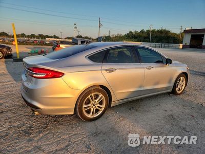 Trzecie zdjęcie samochodu z tyłu: 2018 FORD FUSION SE VIN:3FA6P0HD3JR259604 - miniatura