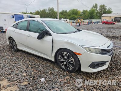 Czwarte zdjęcie samochodu z boku: 2016 HONDA CIVIC EXL VIN:19XFC1F78GE001099 - miniatura