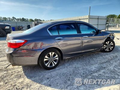 Trzecie zdjęcie samochodu z tyłu: 2014 HONDA ACCORD LX VIN:1HGCR2F38EA154328 - miniatura