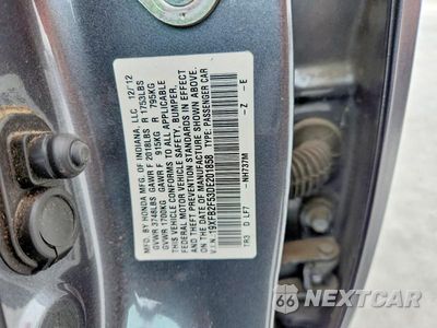 Zdjęcie 12 z 12 samochodu: 2013 HONDA CIVIC LX VIN:19XFB2F53DE201858 - miniatura