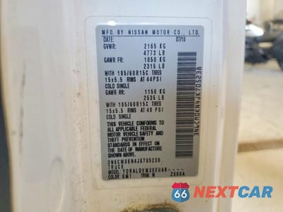Zdjęcie 13 z 13 samochodu: 2018 NISSAN NV200 DELIVERY VAN VIN:3N6CM0KN4JK705238 - miniatura
