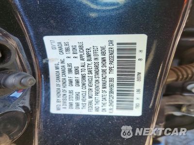 Zdjęcie 12 z 12 samochodu: 2017 HONDA CIVIC LX VIN:2HGFC2F58HH561393 - miniatura