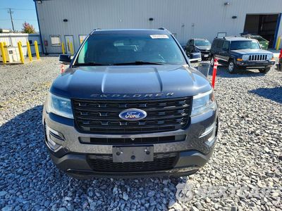 Piąte zdjęcie samochodu w środku: 2017 FORD EXPLORER SPORT VIN:1FM5K8GT3HGB77400 - miniatura