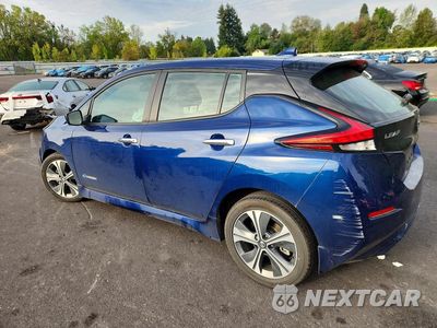 Drugie zdjęcie samochodu z przodu: 2018 NISSAN LEAF SV VIN:1N4AZ1CPXJC309215 - miniatura