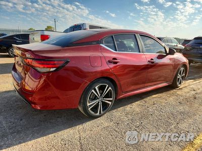 Trzecie zdjęcie samochodu z tyłu: 2022 NISSAN SENTRA SR VIN:3N1AB8DV0NY286225 - miniatura