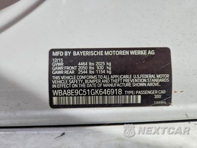 Zdjęcie 12 z 12 samochodu: 2016 BMW 328 I SULEV VIN:WBA8E9C51GK646918 - miniatura