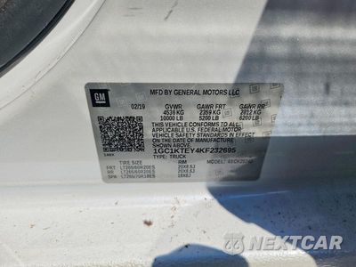 Zdjęcie 12 z 12 samochodu: 2019 CHEVROLET SILVERADO K2500 HEAVY DUTY LTZ VIN:1GC1KTEY4KF232695 - miniatura