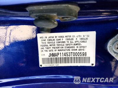 Zdjęcie 12 z 12 samochodu: 2003 HONDA S2000 VIN:JHMAP11453T000598 - miniatura