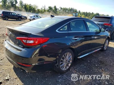 Trzecie zdjęcie samochodu z tyłu: 2015 HYUNDAI SONATA LIMITED VIN:5NPE34AF6FH054146 - miniatura