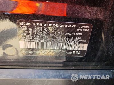 Zdjęcie 13 z 13 samochodu: 2024 MITSUBISHI OUTLANDER SE VIN:JA4J3VA84RZ056023 - miniatura