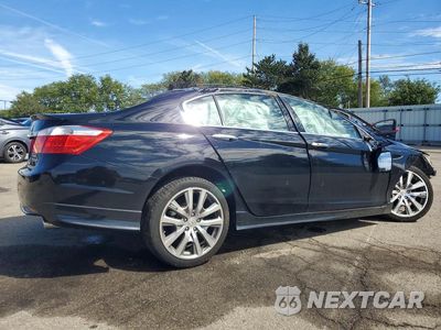 Trzecie zdjęcie samochodu z tyłu: 2013 HONDA ACCORD TOURING VIN:1HGCR3F94DA045275 - miniatura