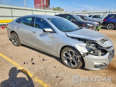 Czwarte zdjęcie samochodu z boku: 2022 CHEVROLET MALIBU LT VIN:1G1ZD5ST6NF126912 - miniatura