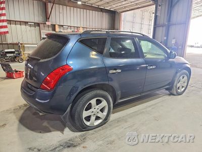 Trzecie zdjęcie samochodu z tyłu: 2003 NISSAN MURANO SL VIN:JN8AZ08T73W120201 - miniatura