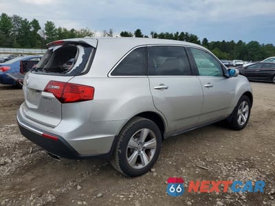 Trzecie zdjęcie samochodu z tyłu: 2011 ACURA MDX TECHNOLOGY VIN:2HNYD2H60BH546527 - miniatura