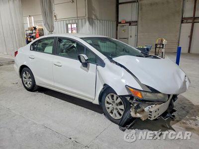 Czwarte zdjęcie samochodu z boku: 2012 HONDA CIVIC LX VIN:19XFB2F54CE054917 - miniatura