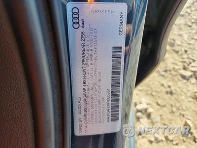 Zdjęcie 12 z 12 samochodu: 2015 AUDI A6 PREMIUM PLUS VIN:WAUFGAFCXFN035361 - miniatura