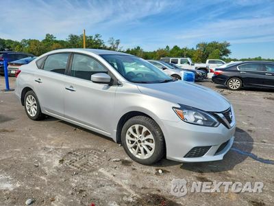 Czwarte zdjęcie samochodu z boku: 2018 NISSAN SENTRA SV VIN:3N1AB7APXJY216175 - miniatura