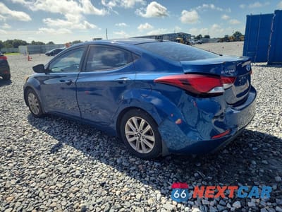Drugie zdjęcie samochodu z przodu: 2015 HYUNDAI ELANTRA SE VIN:KMHDH4AEXFU300430 - miniatura