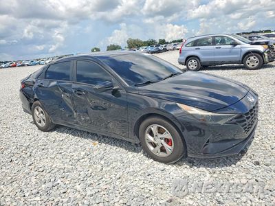 Czwarte zdjęcie samochodu z boku: 2021 HYUNDAI ELANTRA SE VIN:KMHLL4AG1MU137305 - miniatura