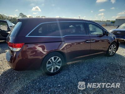 Trzecie zdjęcie samochodu z tyłu: 2014 HONDA ODYSSEY TOURING VIN:5FNRL5H93EB096603 - miniatura