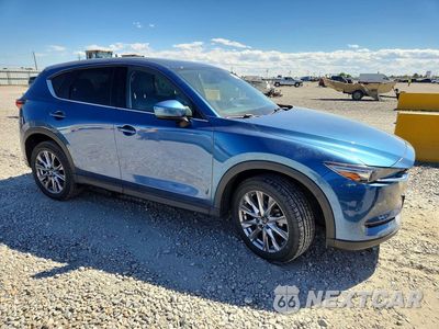 Czwarte zdjęcie samochodu z boku: 2021 MAZDA CX-5 GRAND TOURING VIN:JM3KFBDM3M0402978 - miniatura