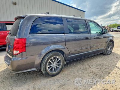 Trzecie zdjęcie samochodu z tyłu: 2017 DODGE GRAND CARAVAN SXT VIN:2C4RDGCG6HR726167 - miniatura