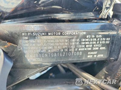 Zdjęcie 9 z 9 samochodu: 2006 SUZUKI GSX600 F VIN:JS1GN79A162101088 - miniatura