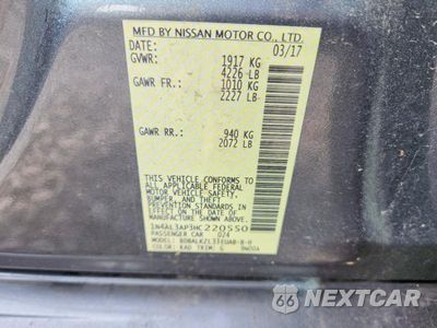 Zdjęcie 12 z 12 samochodu: 2017 NISSAN ALTIMA 2.5 SV VIN:1N4AL3AP3HC220550 - miniatura