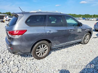 Trzecie zdjęcie samochodu z tyłu: 2016 NISSAN PATHFINDER SL VIN:5N1AR2MMXGC646475 - miniatura