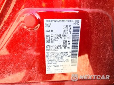 Zdjęcie 13 z 13 samochodu: 2020 NISSAN ROGUE SL VIN:5N1AT2MV0LC795871 - miniatura