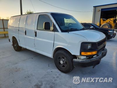 Czwarte zdjęcie samochodu z boku: 2007 CHEVROLET EXPRESS 1500 DELIVERY VAN VIN:1GCFG15X271157177 - miniatura