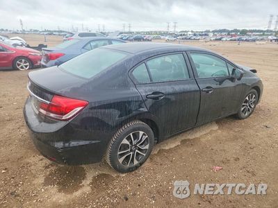 Trzecie zdjęcie samochodu z tyłu: 2015 HONDA CIVIC EX VIN:19XFB2F86FE103307 - miniatura