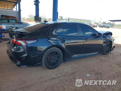 Trzecie zdjęcie samochodu z tyłu: 2023 TOYOTA CAMRY TRD VIN:4T1KZ1AKXPU072603 - miniatura
