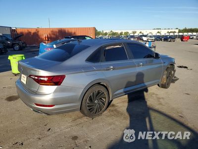 Trzecie zdjęcie samochodu z tyłu: 2019 VOLKSWAGEN JETTA SEL PREMIUM VIN:3VWGB7BU5KM195107 - miniatura