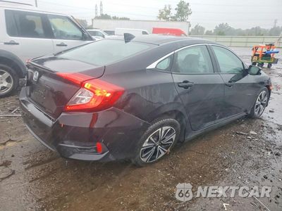 Trzecie zdjęcie samochodu z tyłu: 2017 HONDA CIVIC EX VIN:19XFC1F33HE024157 - miniatura