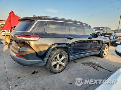 Trzecie zdjęcie samochodu z tyłu: 2021 JEEP GRAND CHEROKEE L LIMITED VIN:1C4RJJBG4M8115003 - miniatura