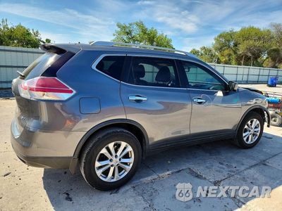 Trzecie zdjęcie samochodu z tyłu: 2016 NISSAN ROGUE SV VIN:KNMAT2MT0GP737339 - miniatura