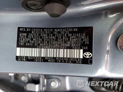 Zdjęcie 12 z 12 samochodu: 2026 TOYOTA COROLLA LE VIN:5YFB4MDE5TP377461 - miniatura