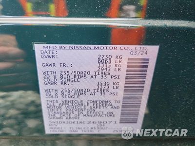 Zdjęcie 13 z 13 samochodu: 2024 NISSAN PATHFINDER PLATINUM VIN:5N1DR3DK1RC269071 - miniatura