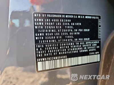 Zdjęcie 13 z 13 samochodu: 2022 VOLKSWAGEN TAOS SE VIN:3VVWX7B22NM084065 - miniatura