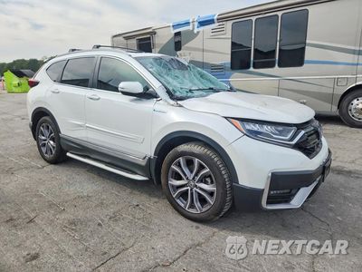 Czwarte zdjęcie samochodu z boku: 2022 HONDA CR-V TOURING VIN:5J6RT6H9XNL007932 - miniatura