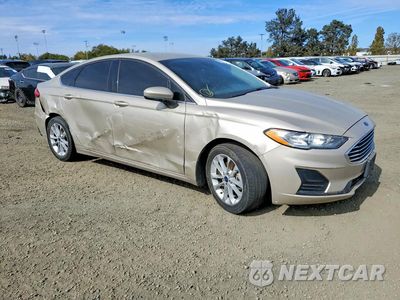 Czwarte zdjęcie samochodu z boku: 2019 FORD FUSION SE VIN:3FA6P0HDXKR152020 - miniatura